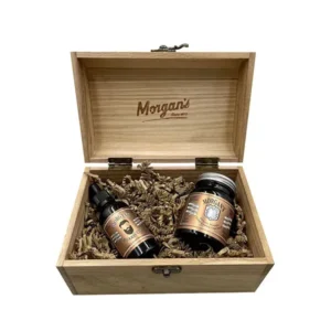 Morgan's подарунковий набір стилізація волосся та бороди Wooden Oudh & Amber Chest