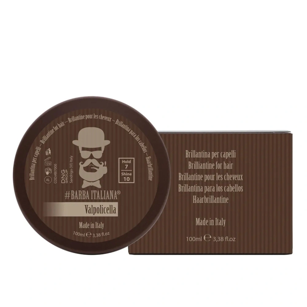 VALPOLICELLA Бріолін для волосся сильної фіксації Barba Italiana