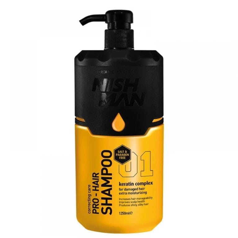 Nishman шампунь без солей і парабенів Pro-Hair Shampoo 1250 мл