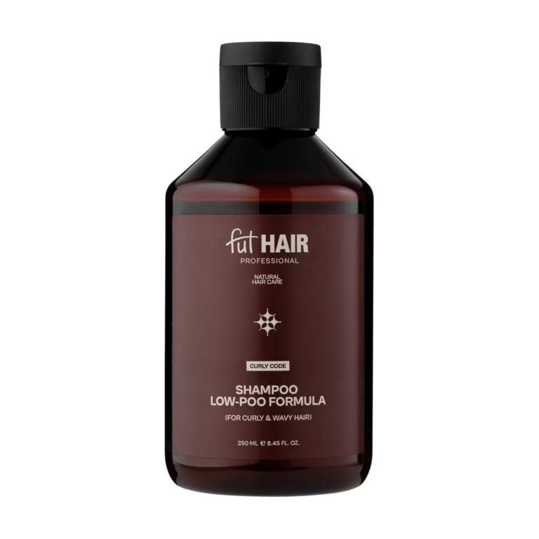Зміцнювальний безсульфатний шампунь FutHAIR Professional Curly Code Low-Poo Formula для кучерявого та хвилястого волосся 250 мл