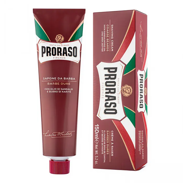 Proraso живильний крем для гоління Coarse Beards 150 мл