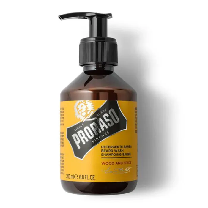 Proraso шампунь для бороди Wood & Spice 200 мл