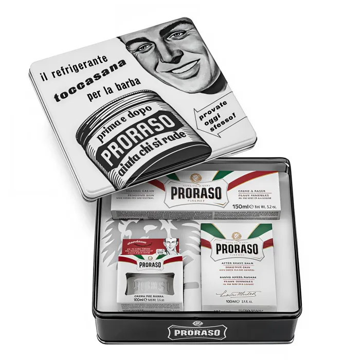 Подарунковий набір для гоління Proraso Toccasana 100 + 150 + 102 мл