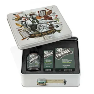 Proraso Набір для бороди Cypress & Vetyver (шампунь + бальзам + олія) 200+100+30 мл